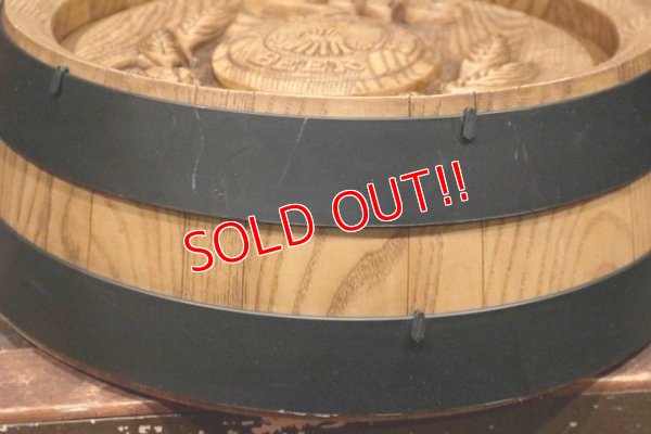 画像5: dp-220101-14 Lite BEER / 1980's Barrel Display Sign