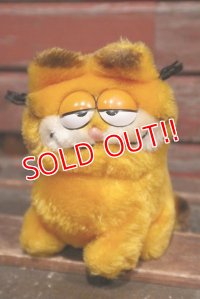 ct-211201-07 Garfield / DAKIN 1980's Plush Doll (高さ約13cm)