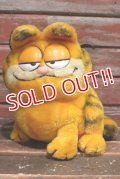 ct-211201-17 Garfield / DAKIN 1980's Plush Doll (高さ約25cm)