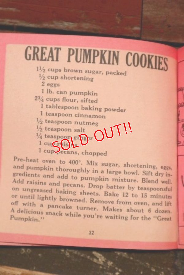 画像7: ct-211201-108 PEANUTS / 1970's Cook Book