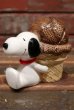 画像1: ct-220101-03 Snoopy / Determined 1982 Ice Cream Coin Bank (1)