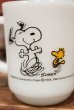 画像2: ct-211210-57 Snoopy / Fire King 1960's-1970's 9oz Mug "JOY" (2)