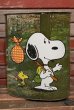 画像1: ct-220101-06 Snoopy & Charlie Brown / CHEINCO 1960's-1970's Trash Box (1)