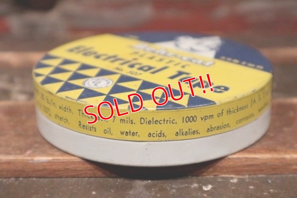 画像3: dp-211210-43 Behr-cat Plastic Electrical Tape / Vintage Tin Can
