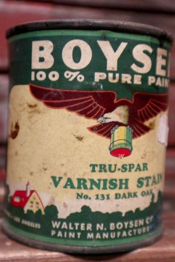 画像2: dp-211210-22 BOYSEN / Vintage Varnish Stain Can