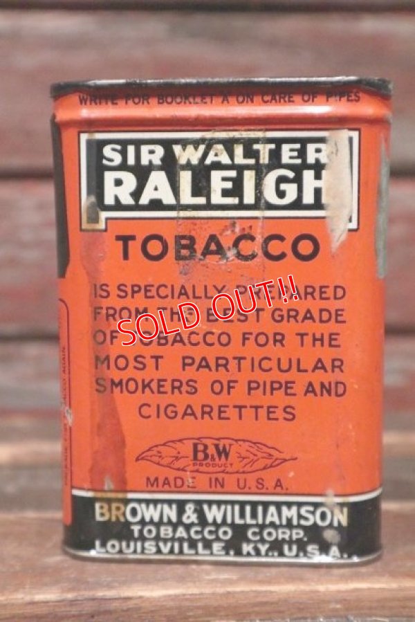 画像5: dp-211210-29 SIR WALTER RALEIGH / Vintage Tobacco Can