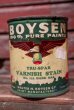 画像1: dp-211210-22 BOYSEN / Vintage Varnish Stain Can (1)