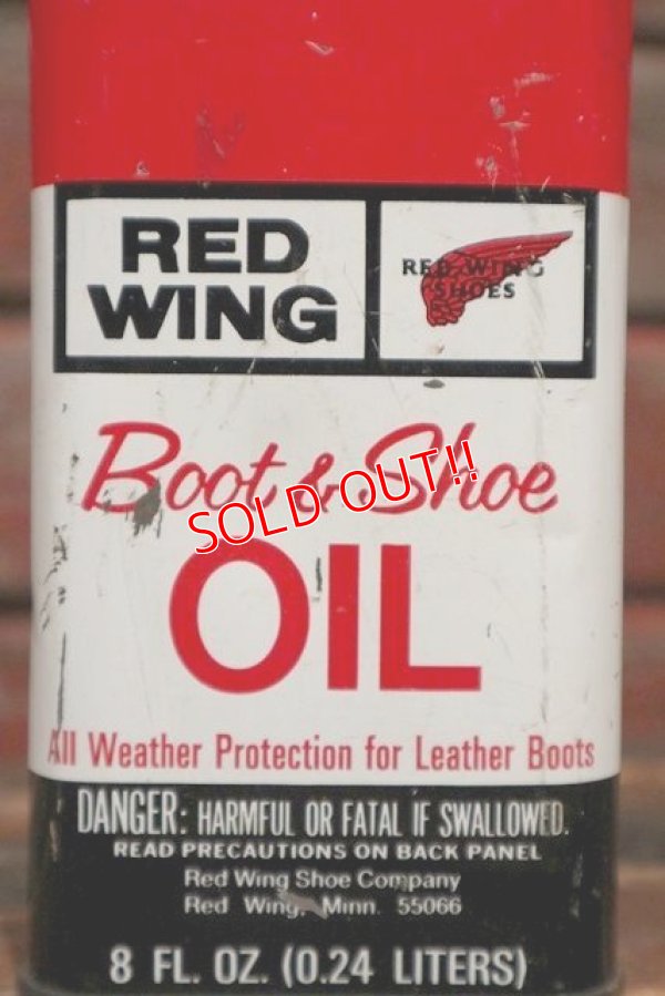 画像2: dp-211210-21 RED WING / 1960's〜Boot & Shoe Oil Can