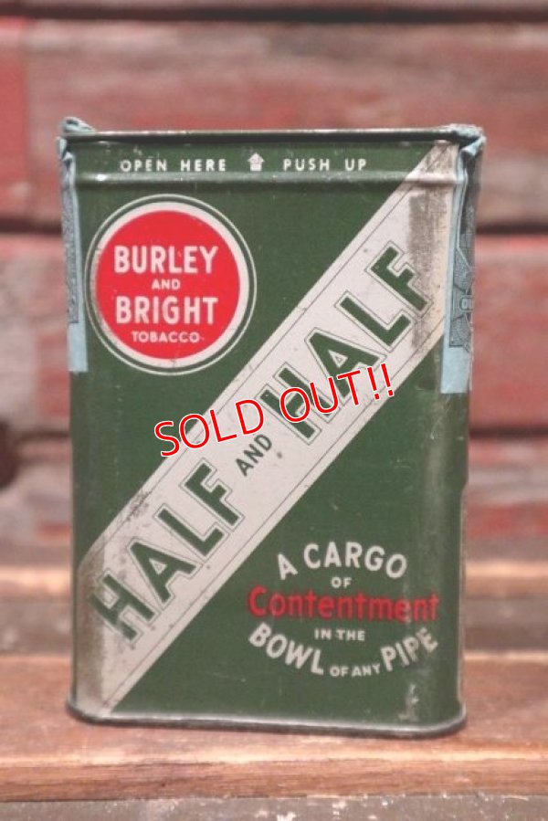 画像1: dp-211210-28 BURLEY AND BRIGHT / Vintage Tobacco Can