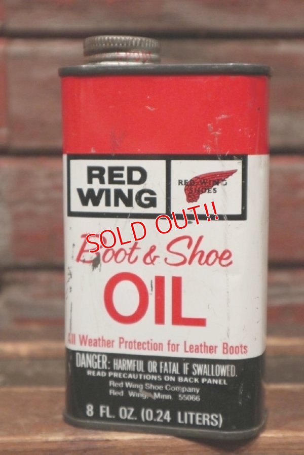 画像1: dp-211210-21 RED WING / 1960's〜Boot & Shoe Oil Can