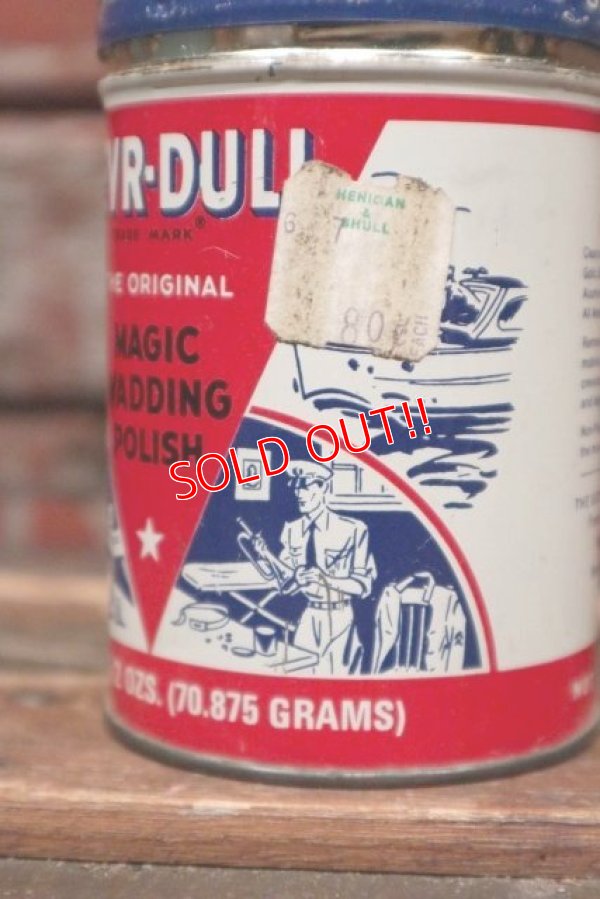 画像3: dp-211210-44 NEVR-DULL / 1950's Cleaning & Polishing Cloth Can