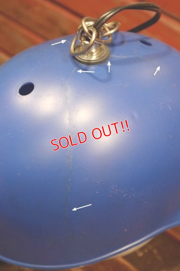 画像8: dp-211101-09 Los Angels Dodgers / 1970's Kid's Helmet Lamp