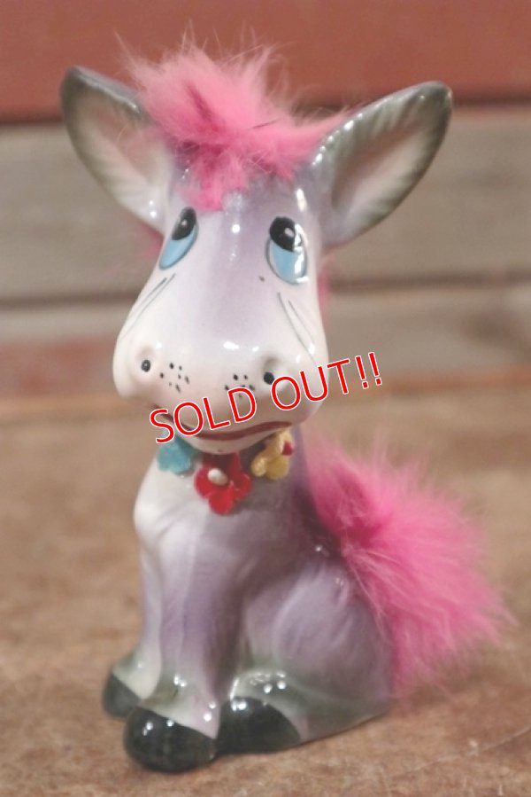 画像1: ct-201114-124 Donkey / 1960's Ceramic Figure