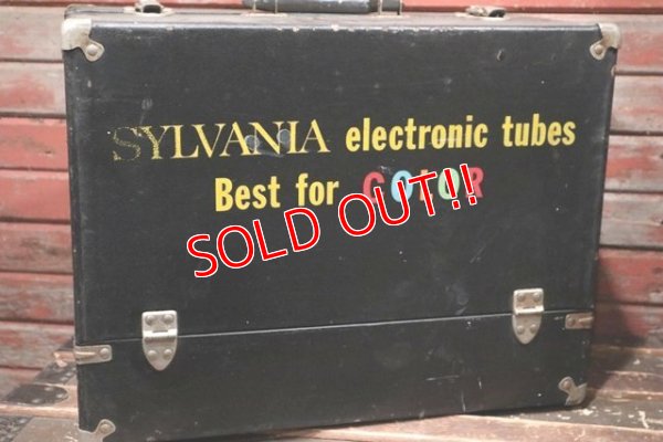画像4: dp-220101-08 SYLVANIA electric tube / 1950's Serviceman Trunk