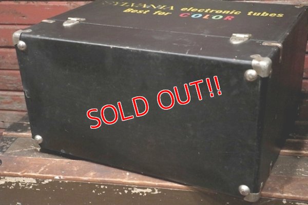画像15: dp-220101-08 SYLVANIA electric tube / 1950's Serviceman Trunk
