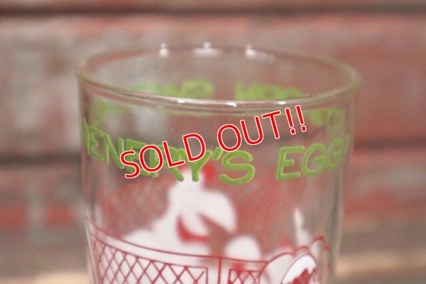 画像5: gs-200901-05 Foghorn Leghorn / Welch's 1974 "FOGHORN SWITCHES HENERY'S EGG!" Glass