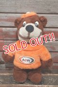 ct-220201-05 A&W / 1960's THE GREAT ROOT BEAR Plush Doll