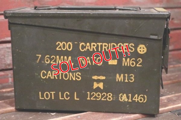 画像2: dp-220201-12 U.S.ARMY / Vintage Ammo Box