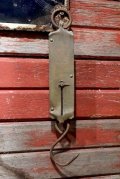 dp-220201-65 JOHN CHATILLON & SONS / 1930's Brass Hanging Scale