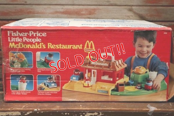 画像13: ct-220201-08 McDonald's / Fisher-Price Little People 1990's McDonald's Restaurant