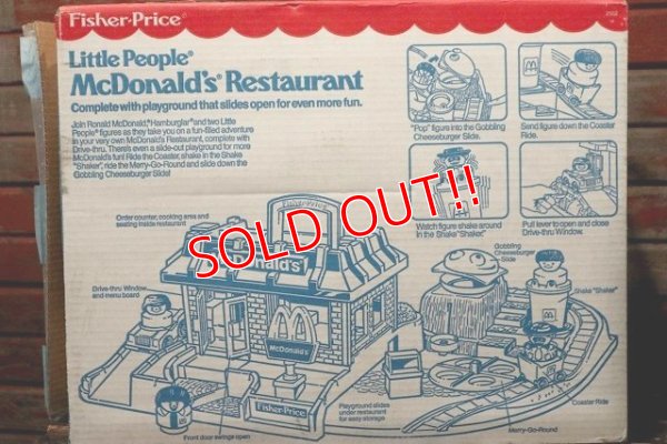 画像12: ct-220201-08 McDonald's / Fisher-Price Little People 1990's McDonald's Restaurant