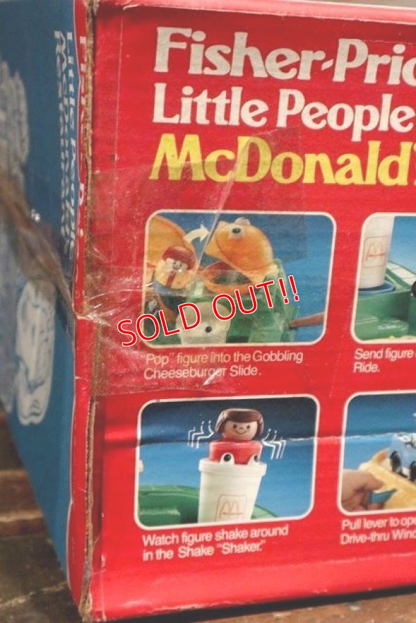 画像14: ct-220201-08 McDonald's / Fisher-Price Little People 1990's McDonald's Restaurant