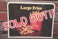 dp-220201-35 McDonald's / 1975 Large Fries Sign