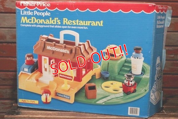 画像11: ct-220201-08 McDonald's / Fisher-Price Little People 1990's McDonald's Restaurant