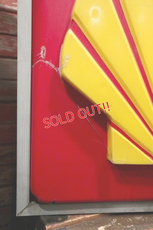 画像3: dp-211001-02 SHELL / 1970's Gas Station Sign