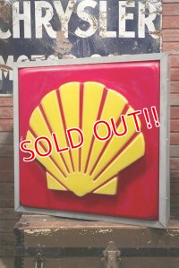dp-211001-02 SHELL / 1970's Gas Station Sign
