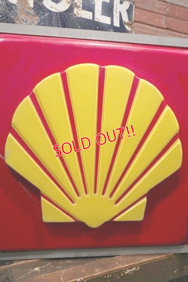 画像2: dp-211001-02 SHELL / 1970's Gas Station Sign