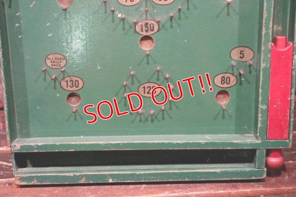画像4: dp-220201-09 Vintage Wooden  Pinball Toy