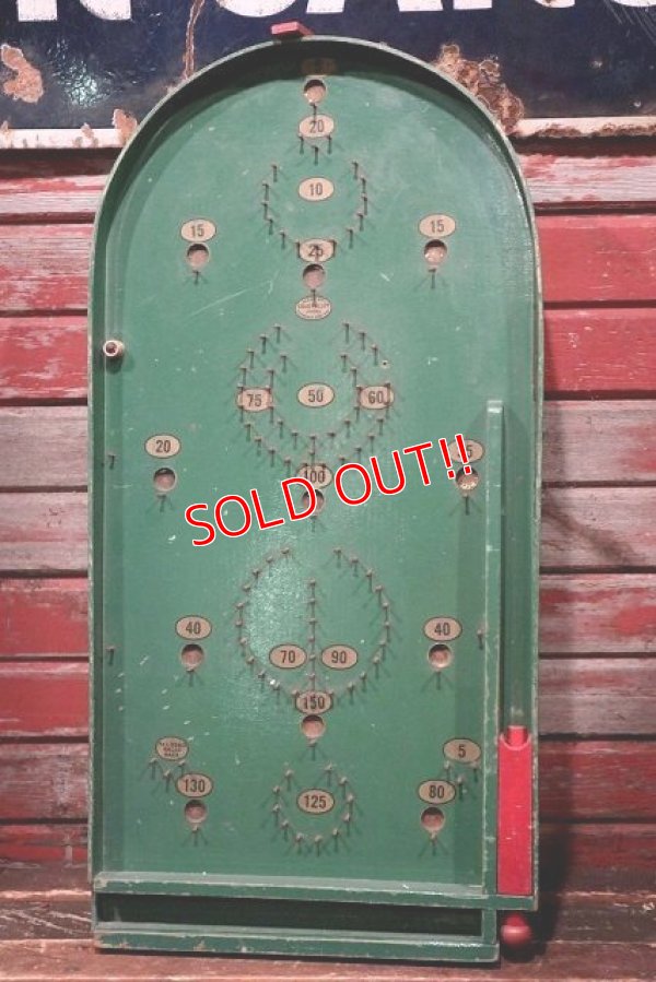 画像1: dp-220201-09 Vintage Wooden  Pinball Toy