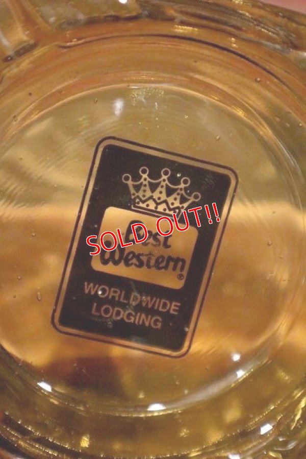 画像1: dp-220201-52 Best Western / Vintage Glass Ashtray