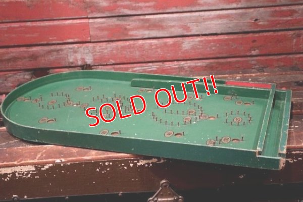 画像9: dp-220201-09 Vintage Wooden  Pinball Toy