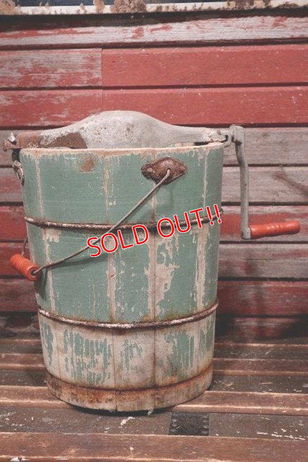 画像1: nt-220201-01 Vintage Ice Cream Maker
