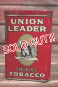 dp-220201-17 UNION LEADER SMOKING TOBACCO / Vintage Tin Can