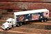 画像1: dp-220201-39 DUNKIN' DONUTS / 1995 Die Cast Trailer Truck Toy (1)