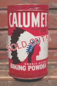 dp-220201-61 CALUMET / Vintage Baking Powder Can