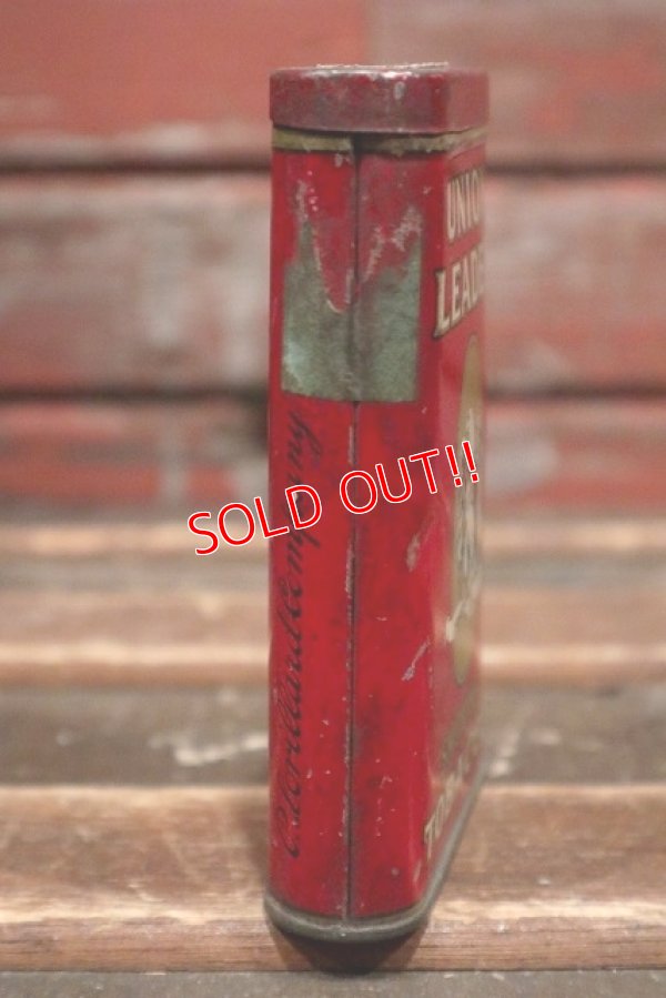 画像4: dp-220201-17 UNION LEADER SMOKING TOBACCO / Vintage Tin Can