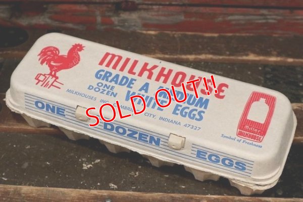 画像1: dp-220201-83 miller MILK HOUSE / Vintage Egg Case (※10個セット)
