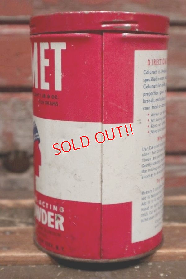 画像4: dp-220201-61 CALUMET / Vintage Baking Powder Can