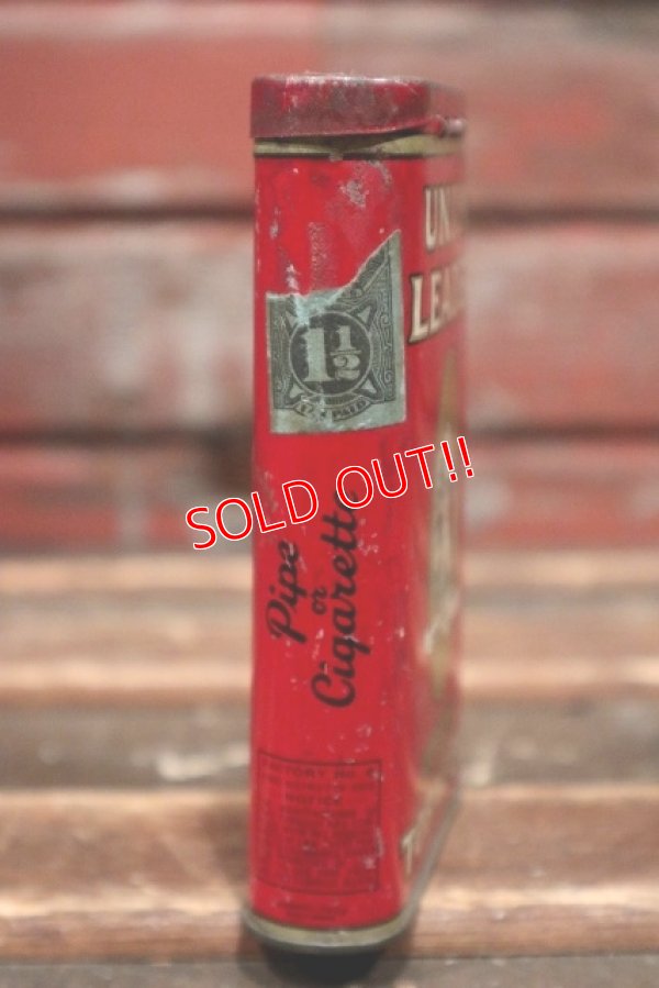 画像3: dp-220201-17 UNION LEADER SMOKING TOBACCO / Vintage Tin Can