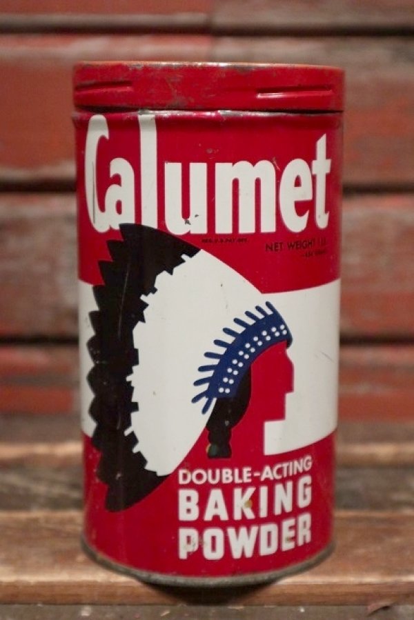 画像1: dp-220201-60 Calumet / Vintage Baking Powder Can