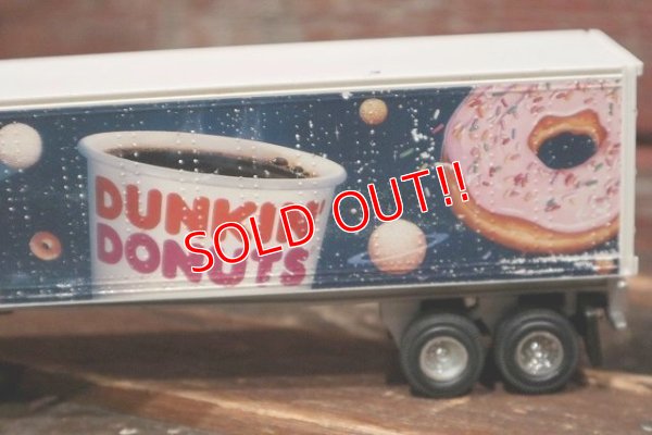 画像3: dp-220201-39 DUNKIN' DONUTS / 1995 Die Cast Trailer Truck Toy