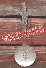 ct-220201-01 PLANTERS / MR.PEANUT 1940's CARLTON SILVER PLATE Spoon