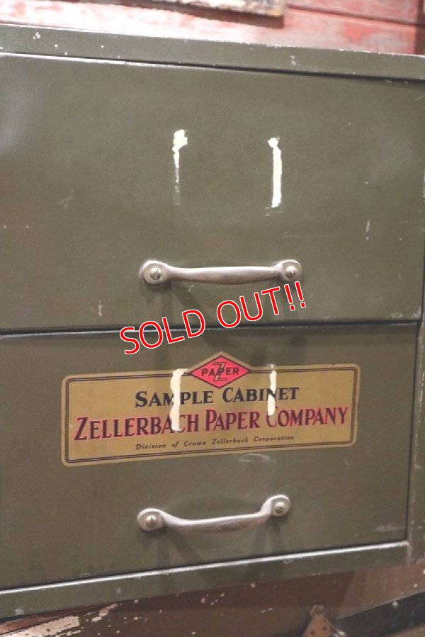 画像2: dp-220201-21 ZELLERBACH PAPER COMPANY / Vintage Metal Cabinet