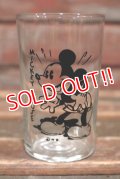 ct-220201-22  Mickey Mouse / BOSCO 1930's Novelty Glass