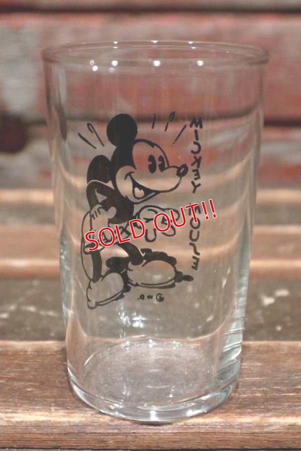 画像4: ct-220201-22  Mickey Mouse / BOSCO 1930's Novelty Glass