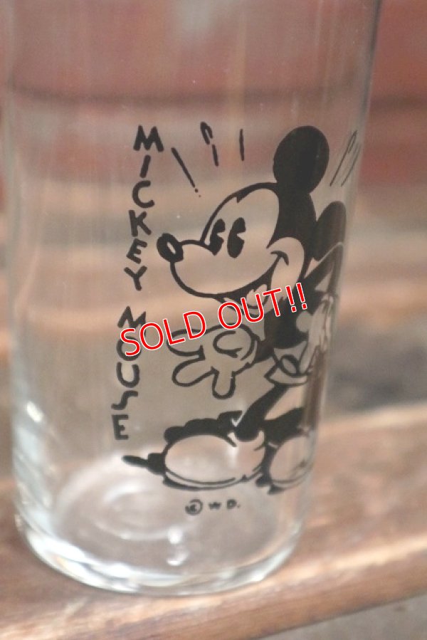 画像2: ct-220201-22  Mickey Mouse / BOSCO 1930's Novelty Glass